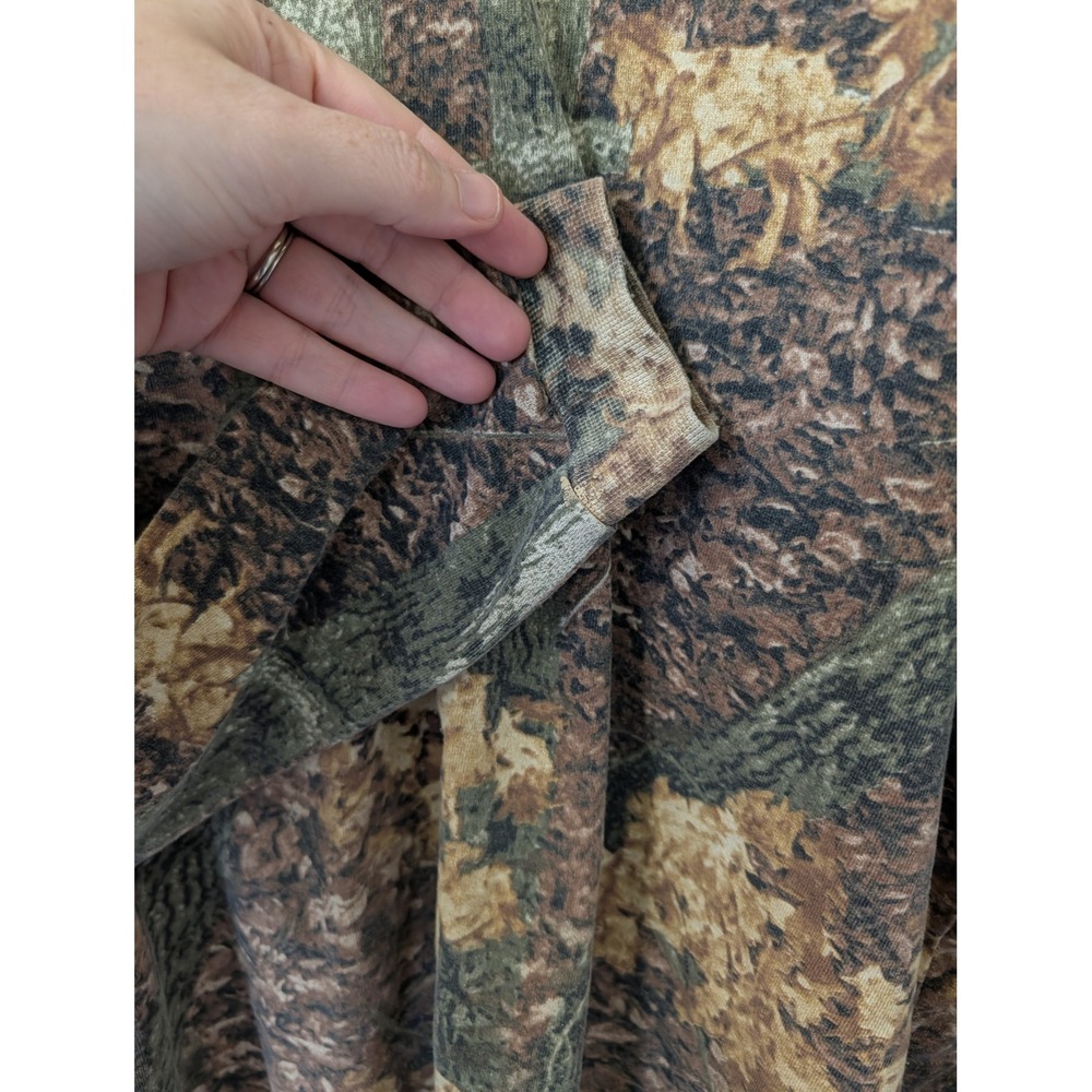 Vintage Americas Best Retro Tree Camo Long Sleeve T-Shirt XXL USA Cotton Forest - Picture 9 of 13